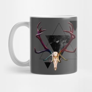 Cosmic Deer Skull Mug